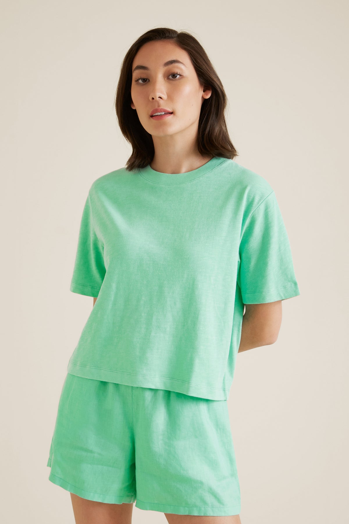 Boxy Slub Tee