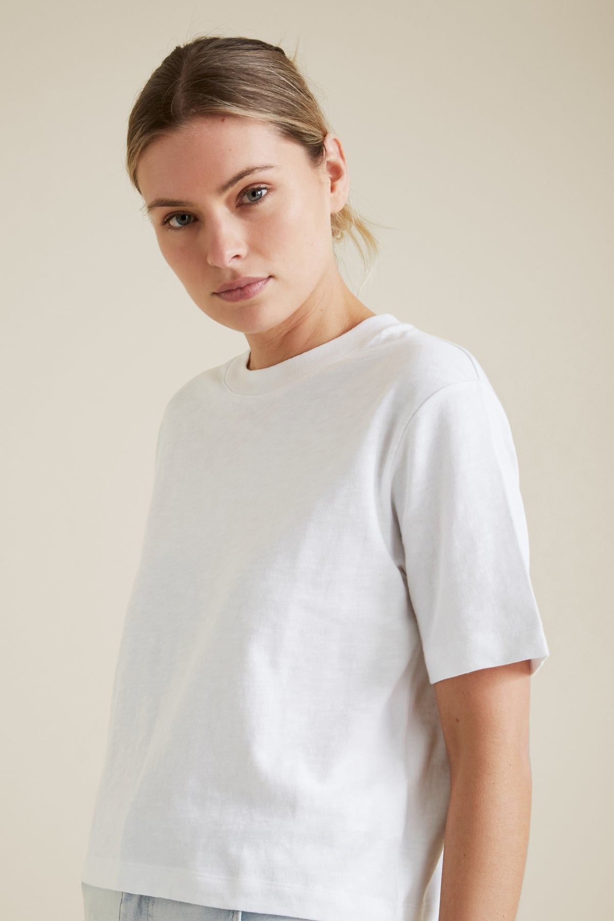 Boxy Slub Tee