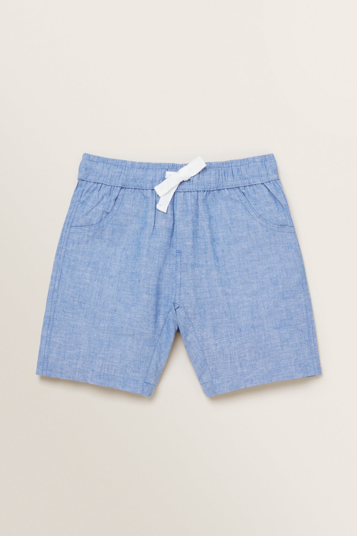 Linen Blend Shorts