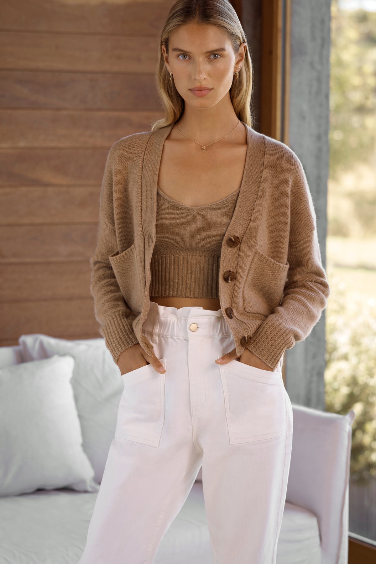 Merino Wool Crop Top