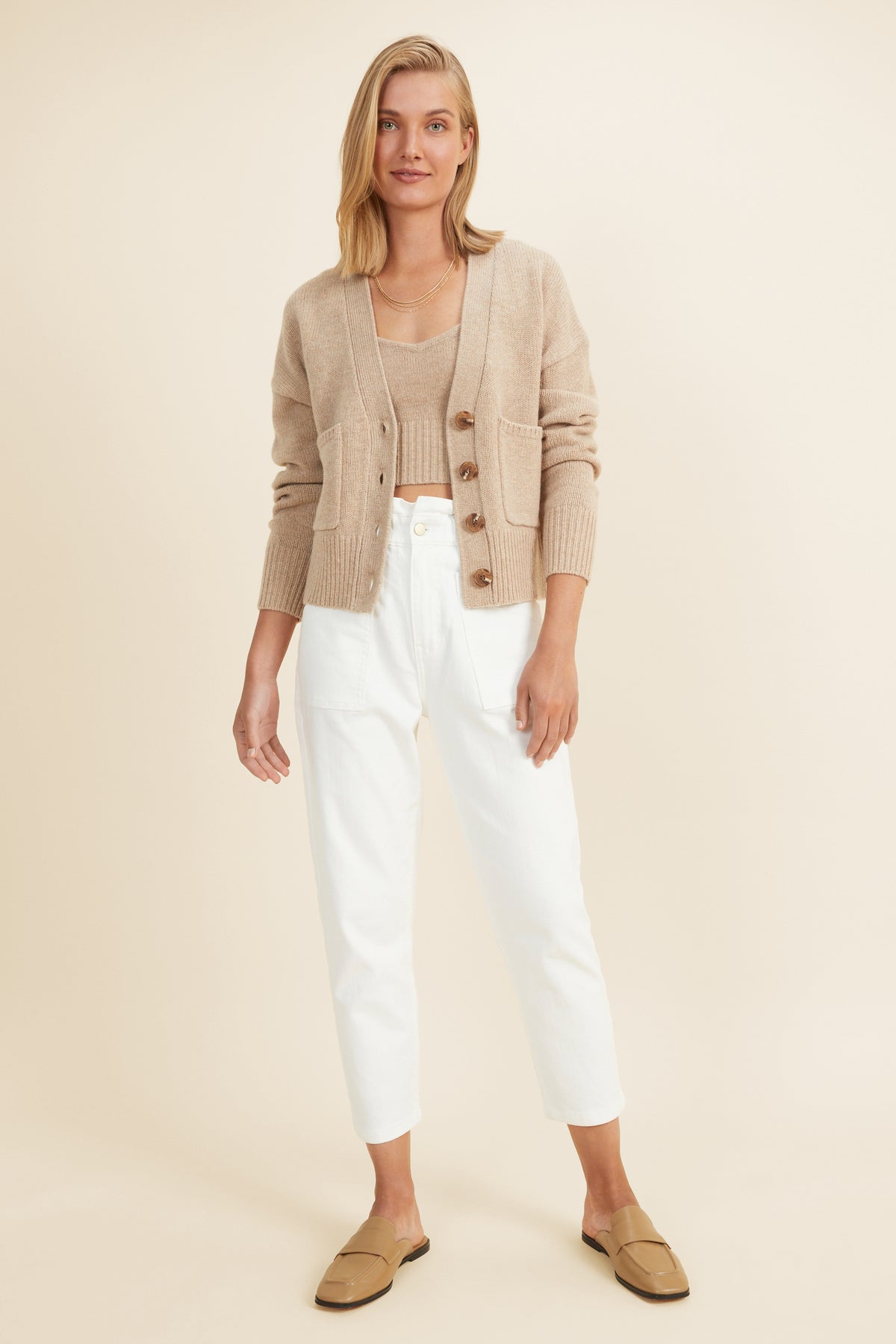 Merino Wool Crop Top
