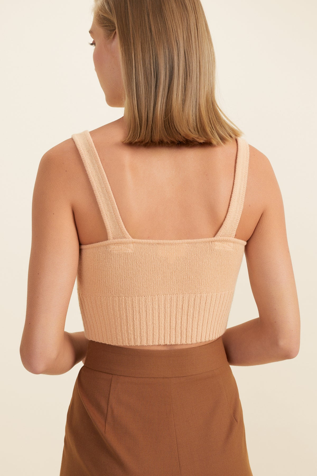 Merino Wool Crop Top