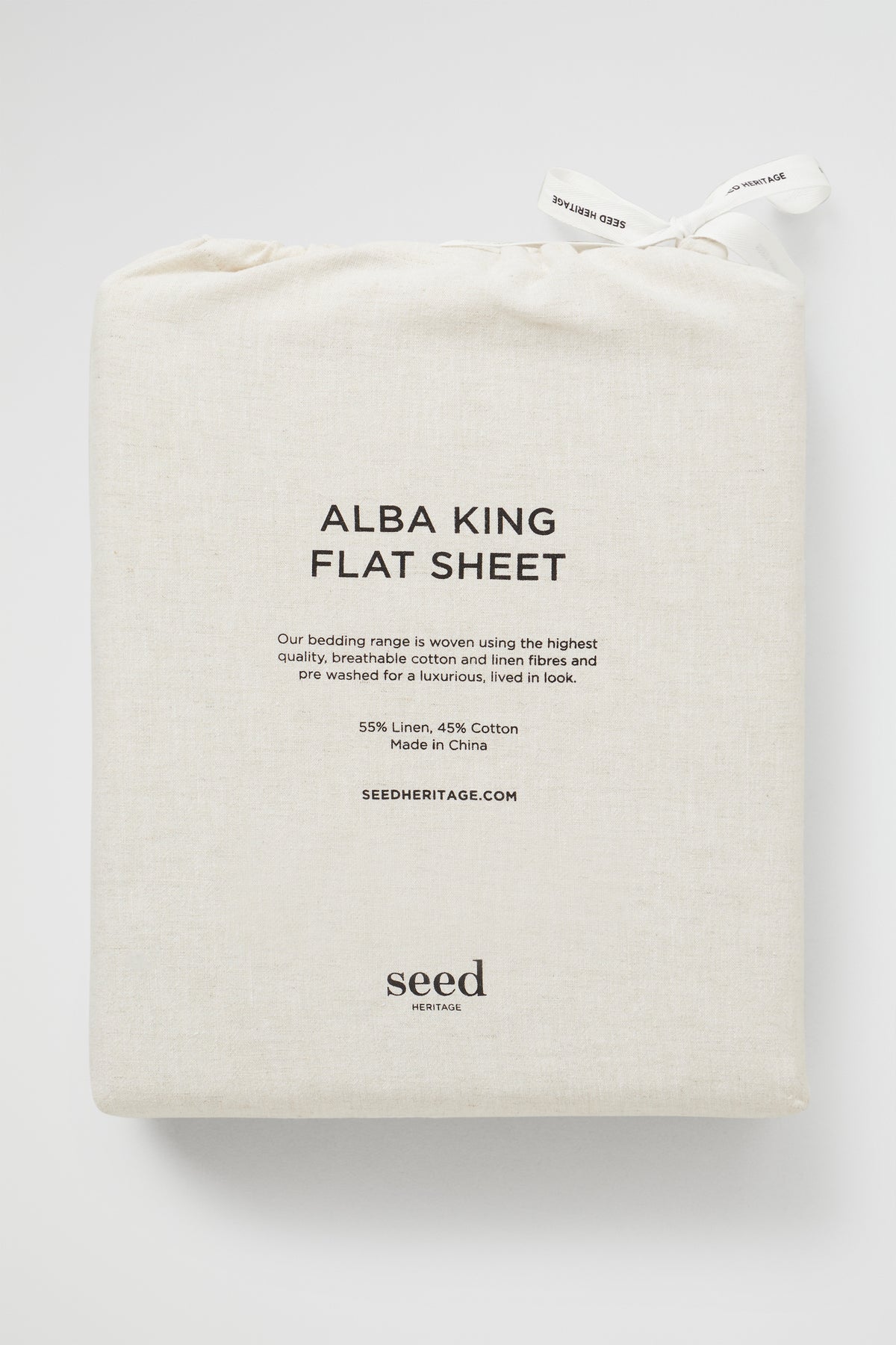 Alba Queen Flat Sheet