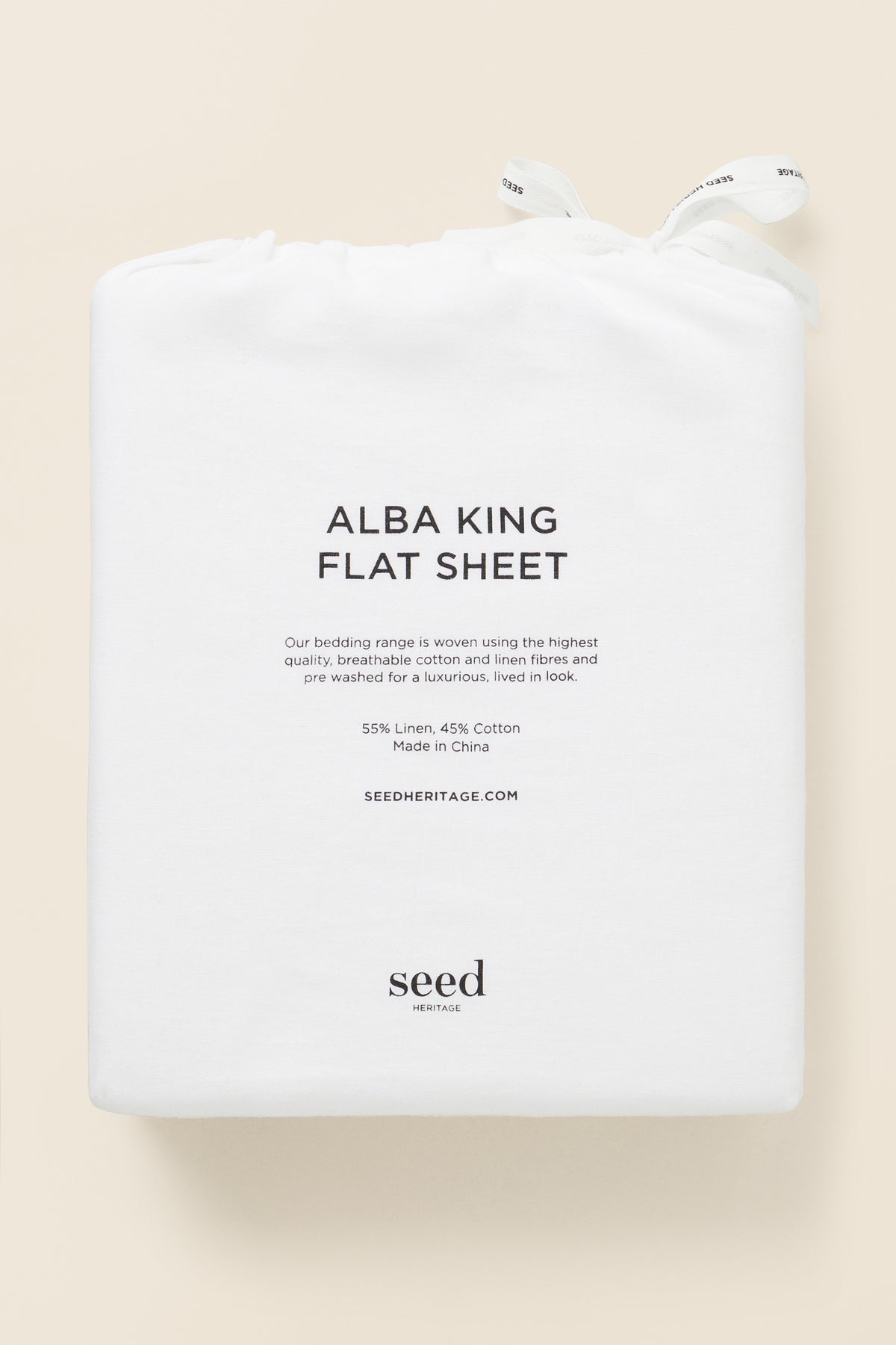 Alba Queen Flat Sheet