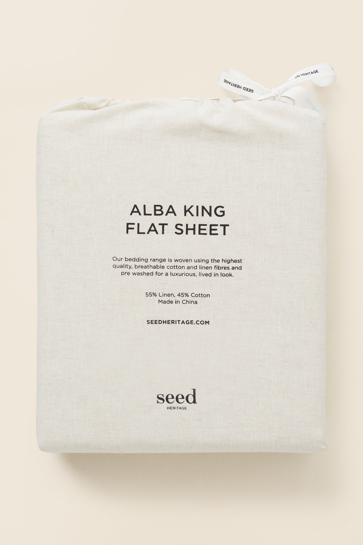 Alba King Flat Sheet