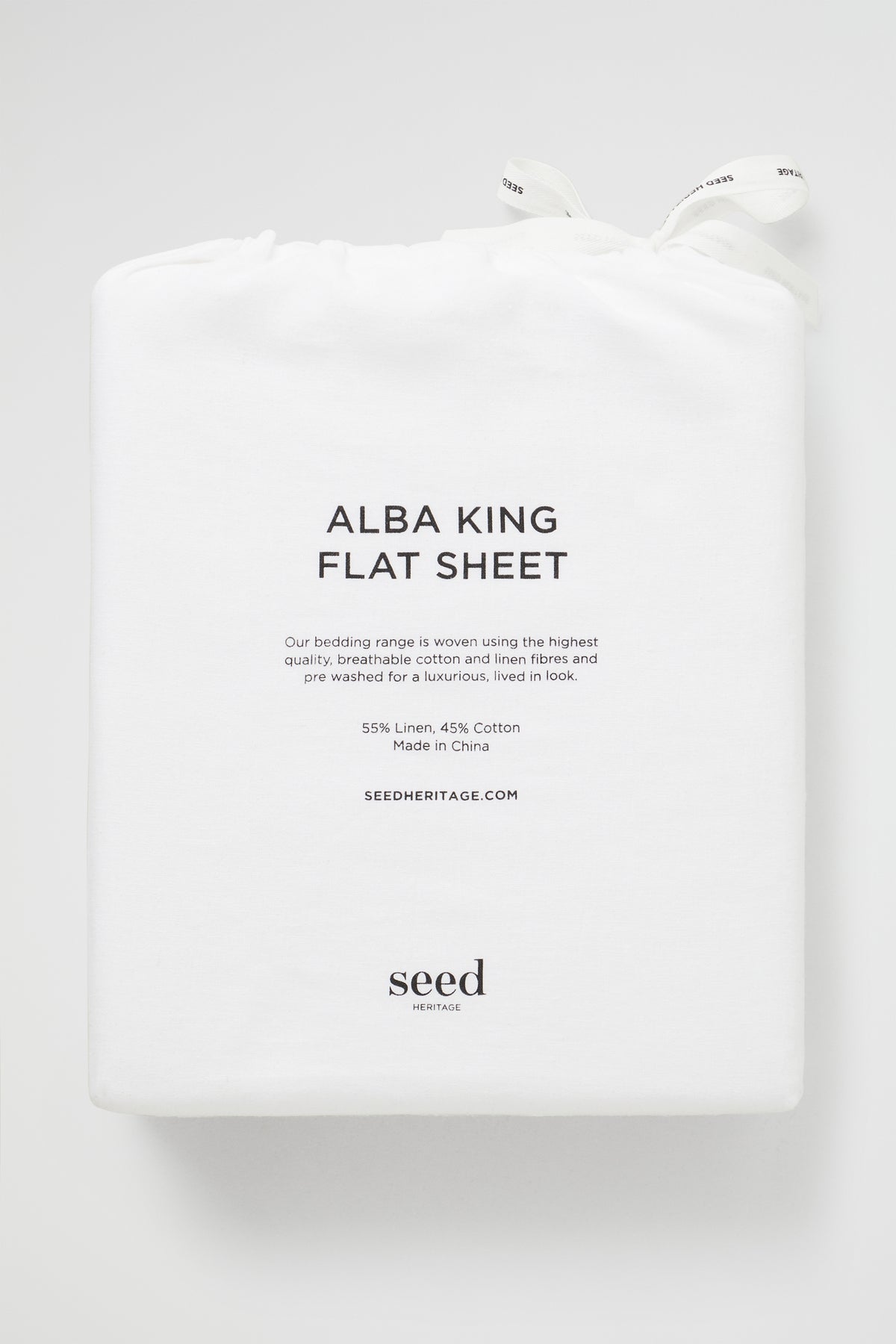 Alba King Flat Sheet