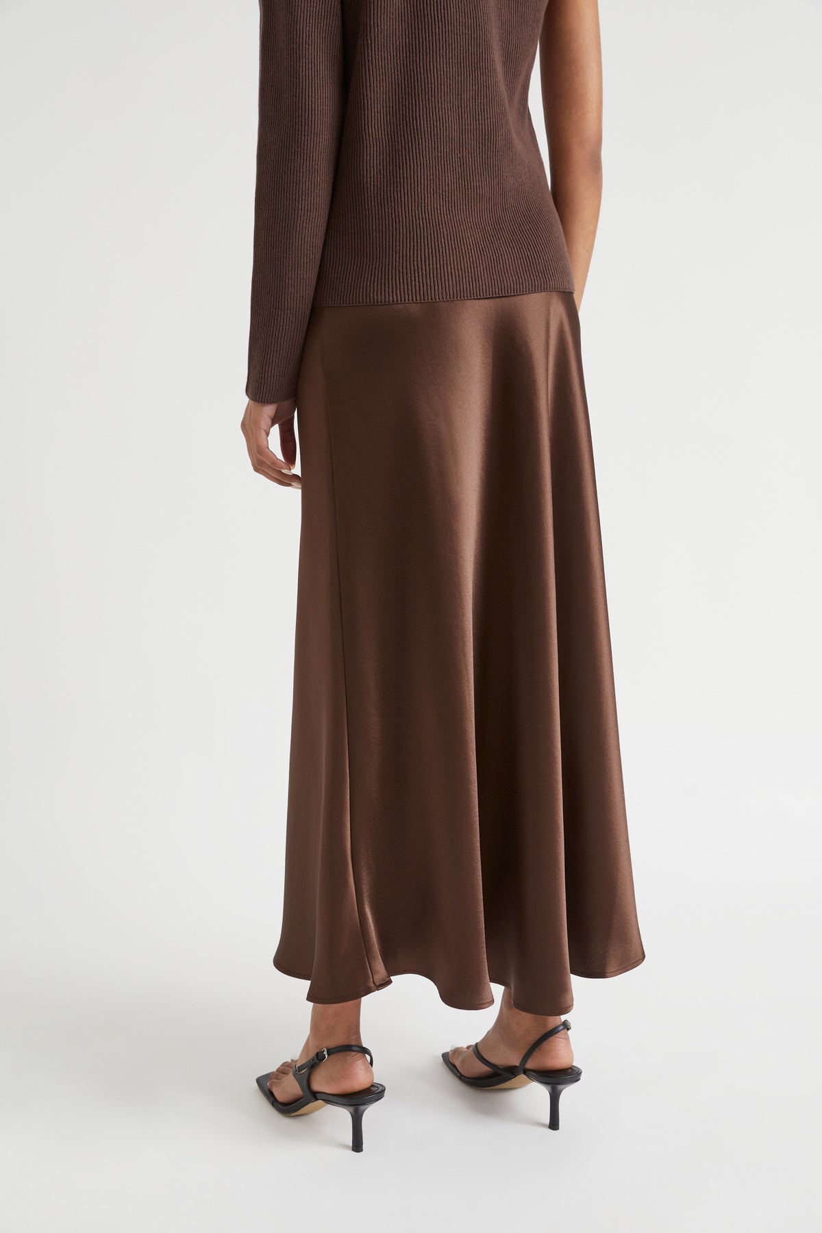 Satin Maxi Skirt