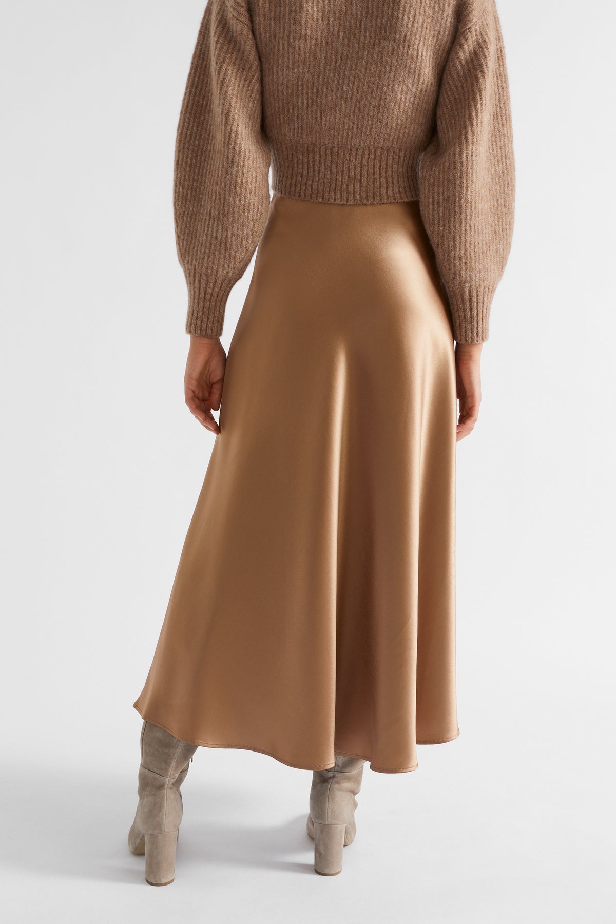 Satin Maxi Skirt