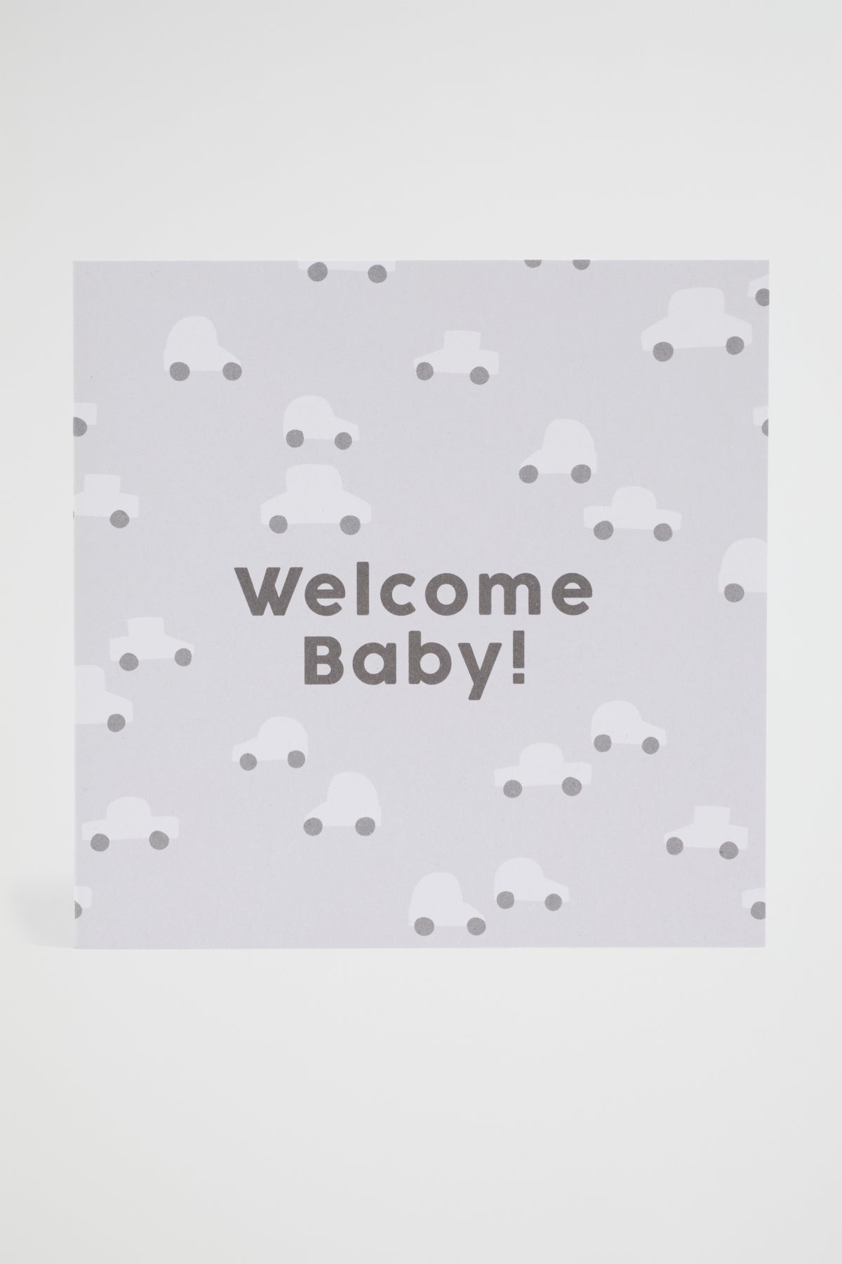 Large Welcome Baby Car Card