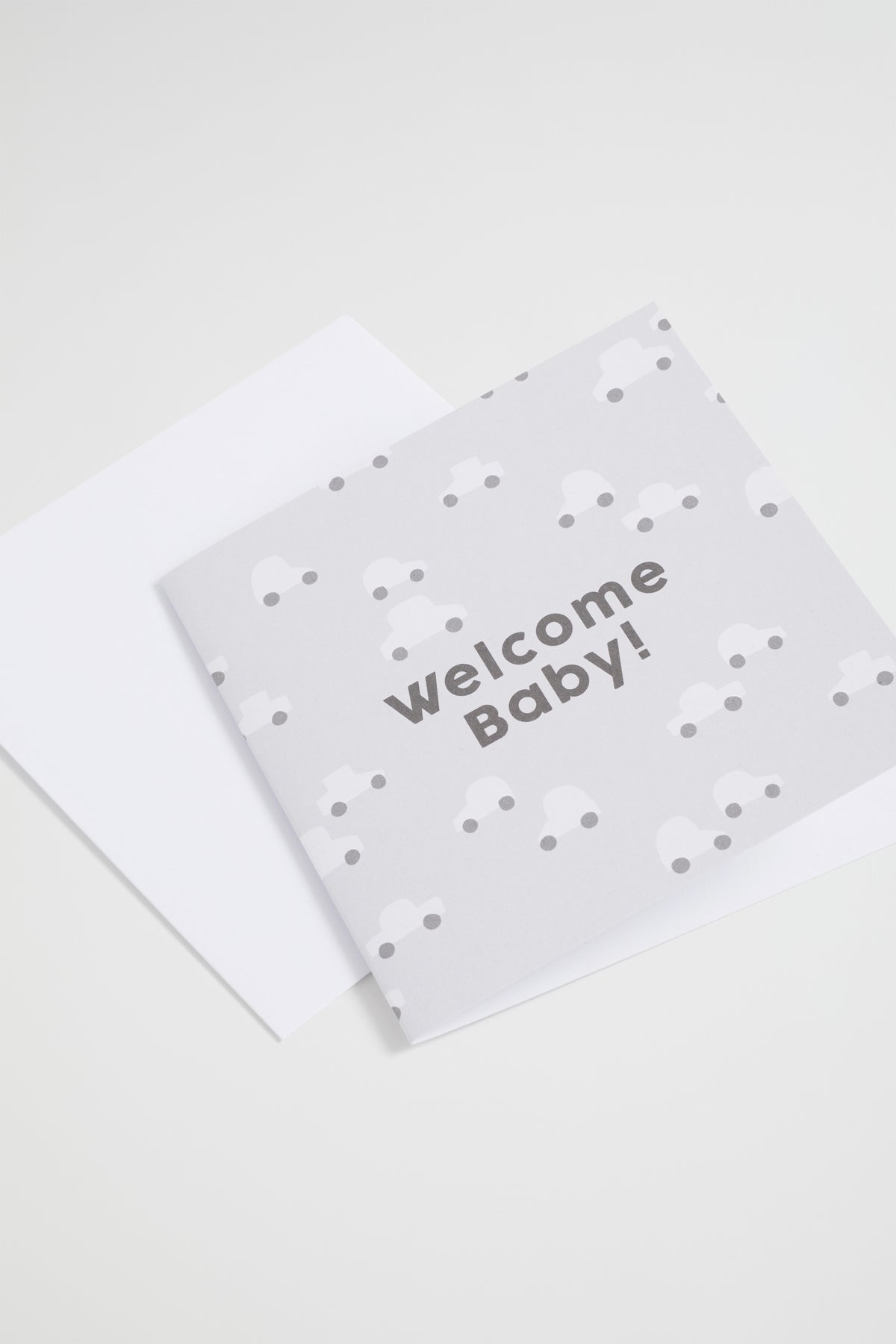 Large Welcome Baby Car Card