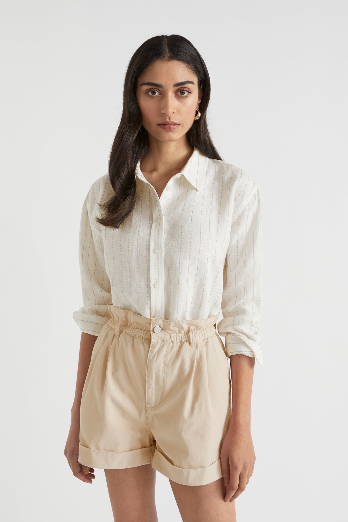 Core Linen Boyfriend Shirt