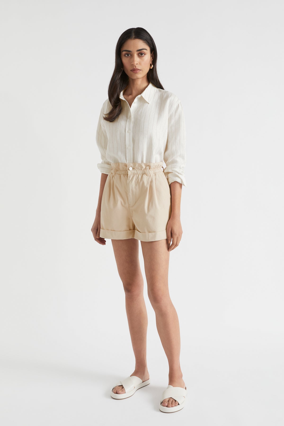 Core Linen Boyfriend Shirt