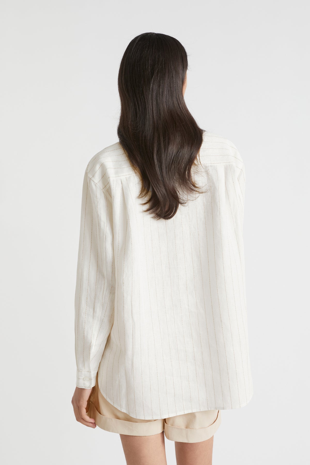 Core Linen Boyfriend Shirt