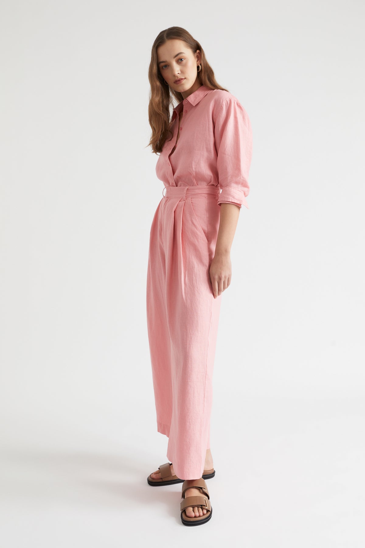 Core Linen Boyfriend Shirt