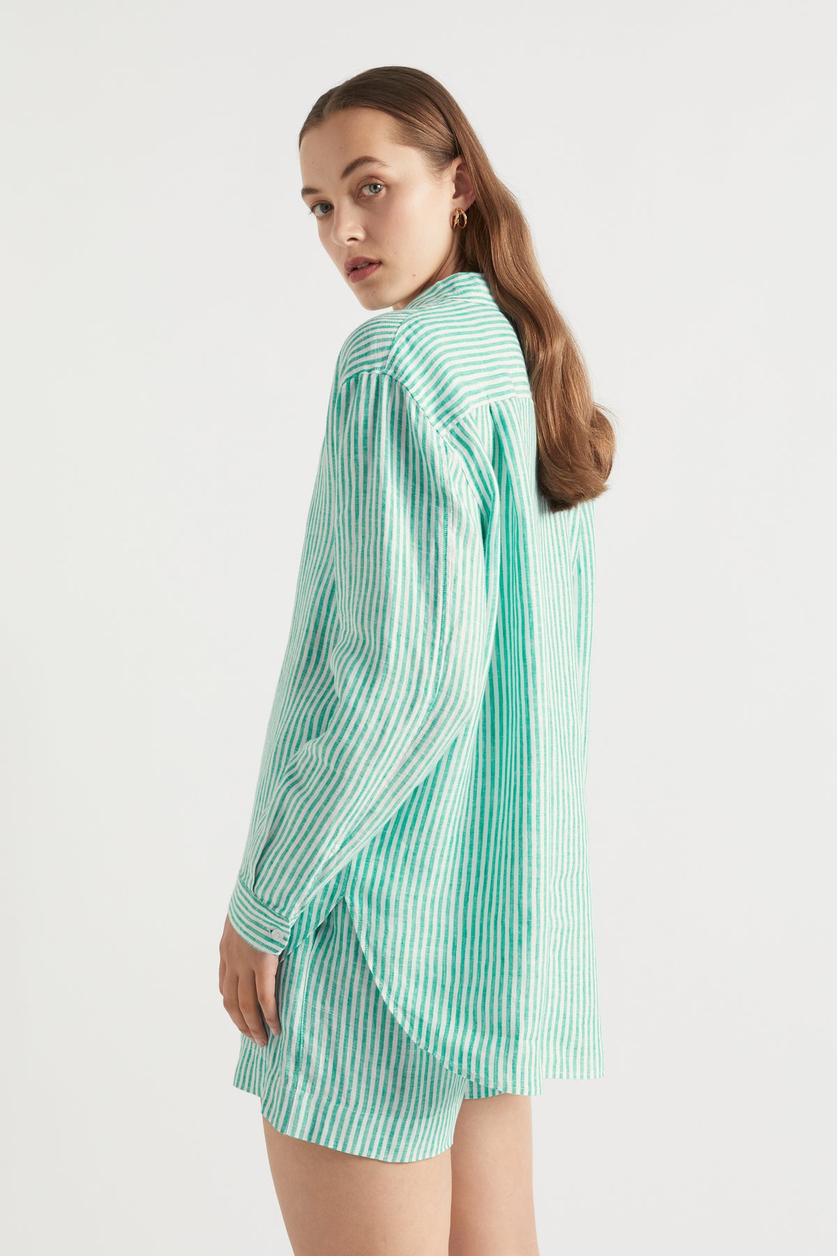 Core Linen Boyfriend Shirt