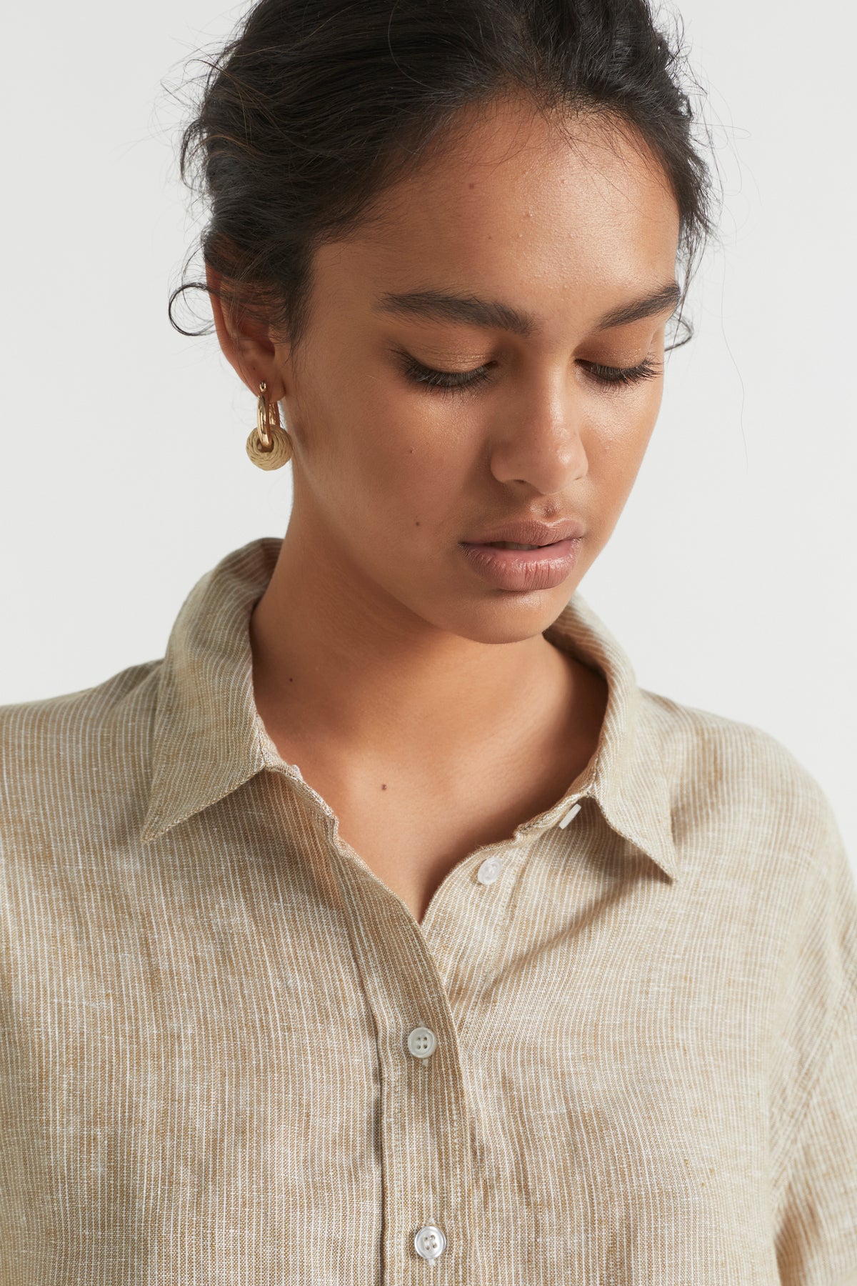 Core Linen Boyfriend Shirt