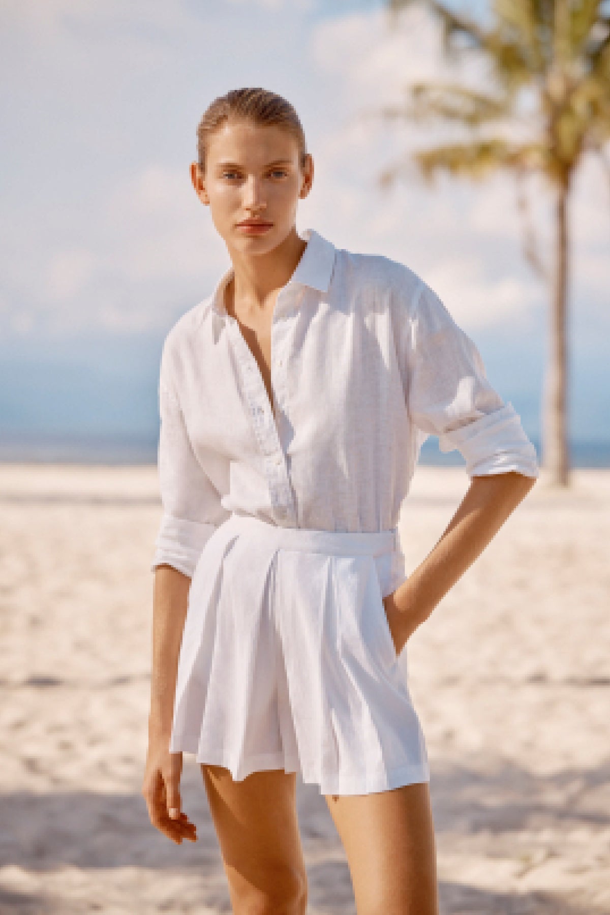 Core Linen Boyfriend Shirt