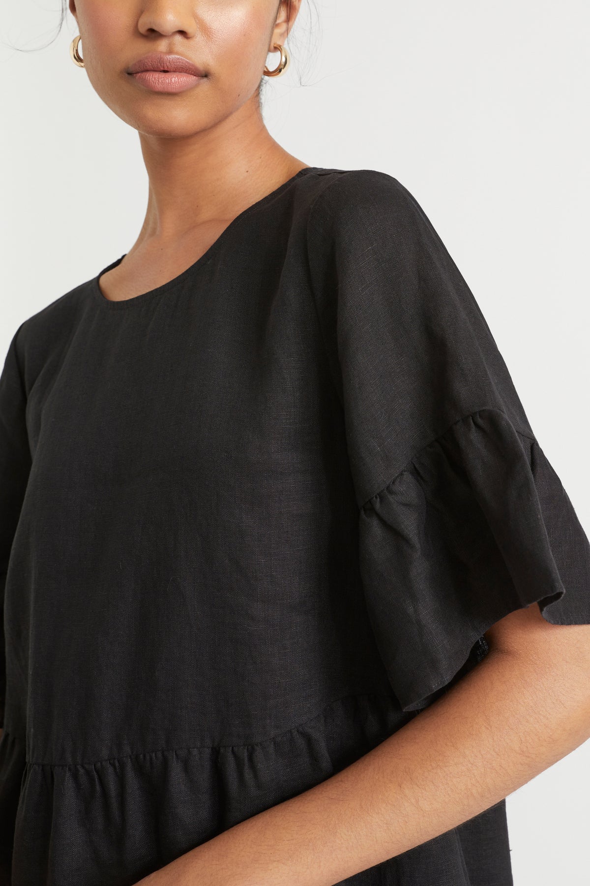 Core Linen Mini Dress
