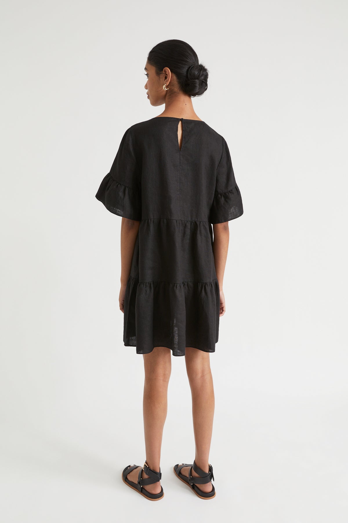 Core Linen Mini Dress