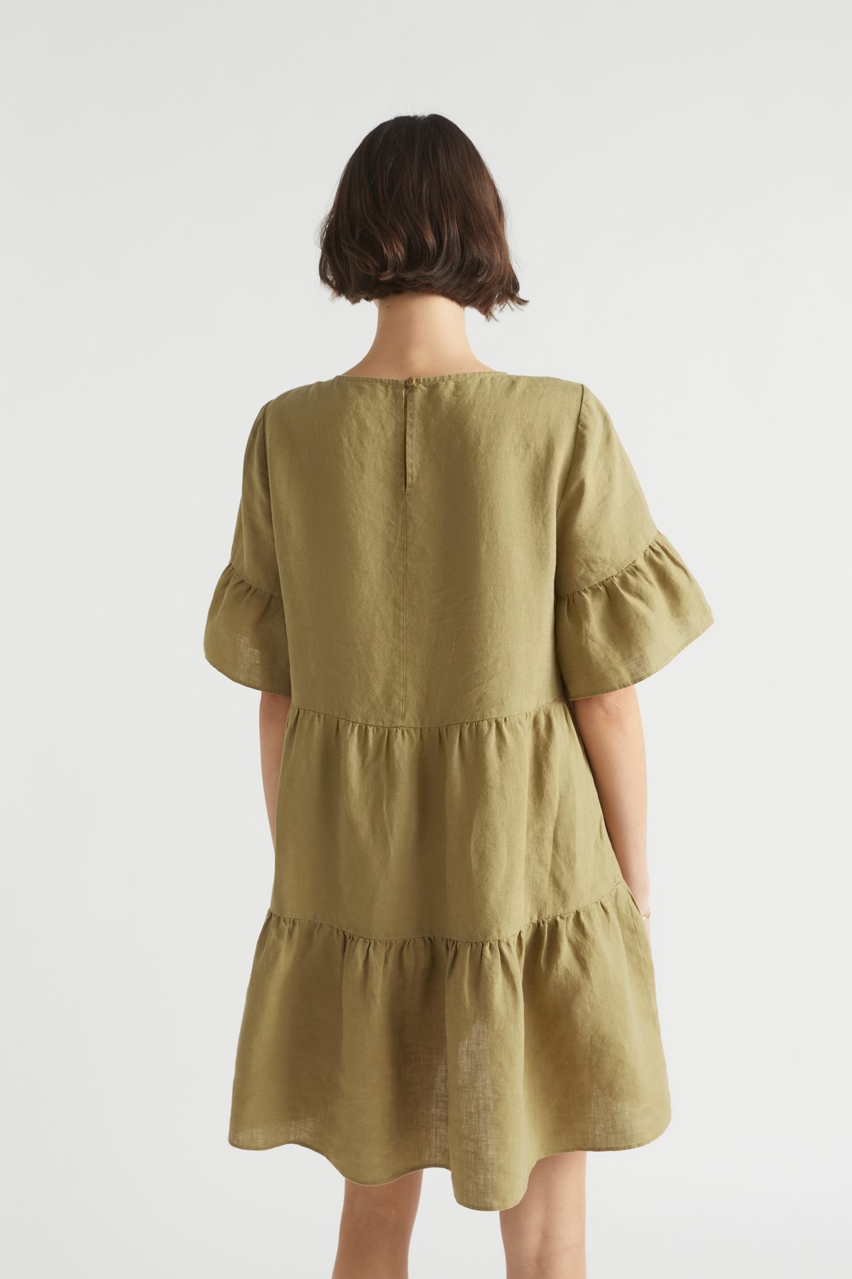 Core Linen Mini Dress
