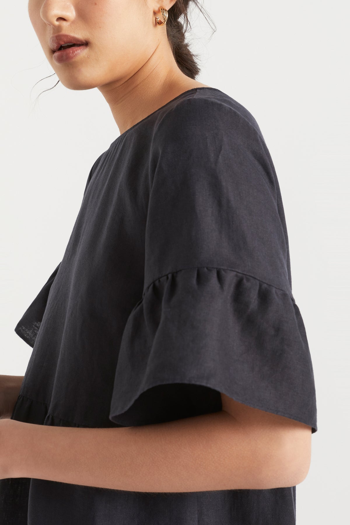 Core Linen Mini Dress