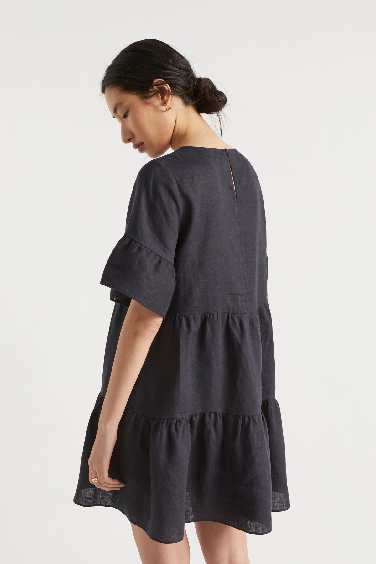 Core Linen Mini Dress