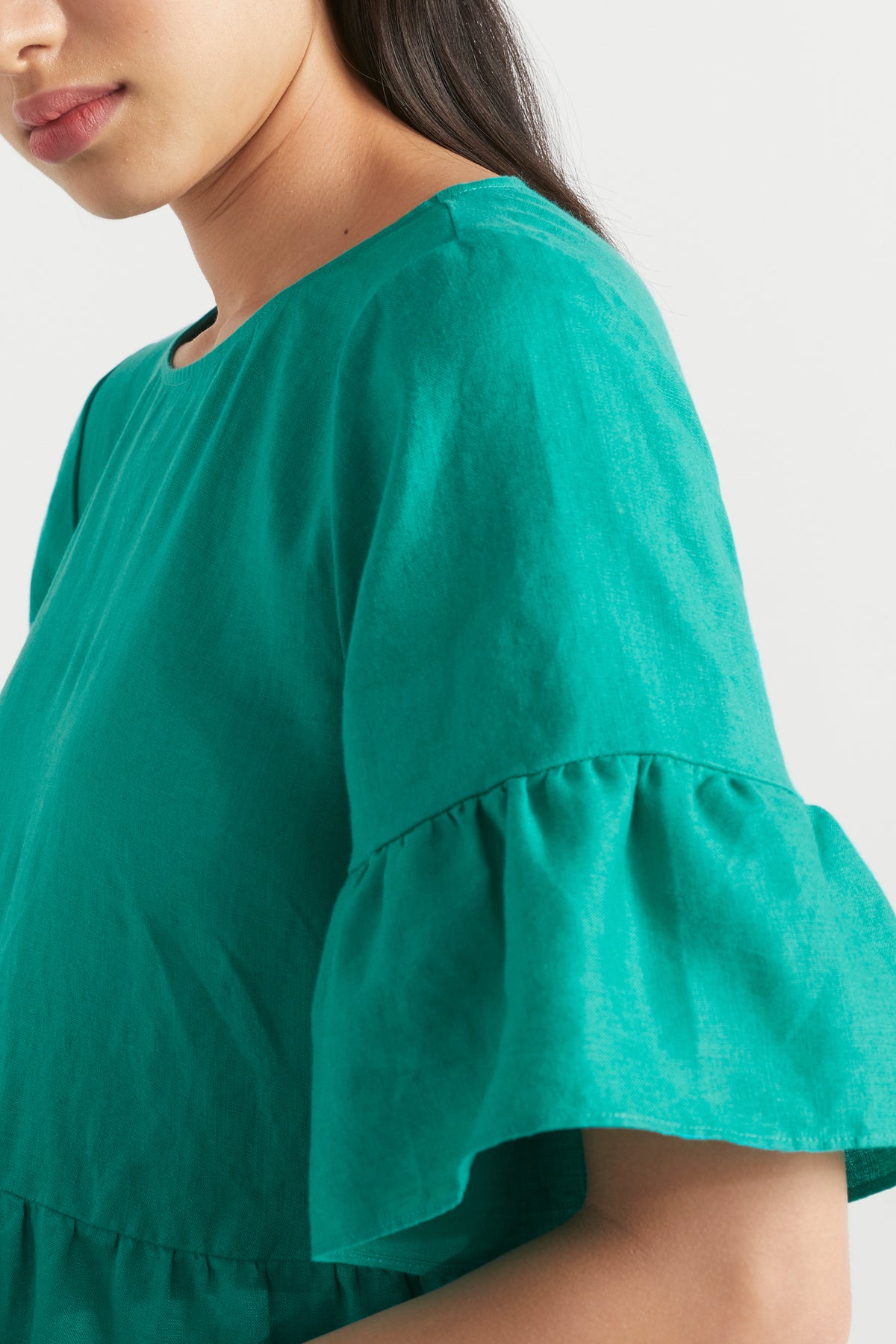Core Linen Mini Dress
