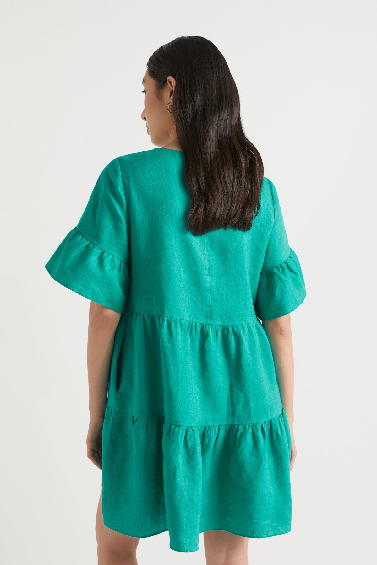 Core Linen Mini Dress