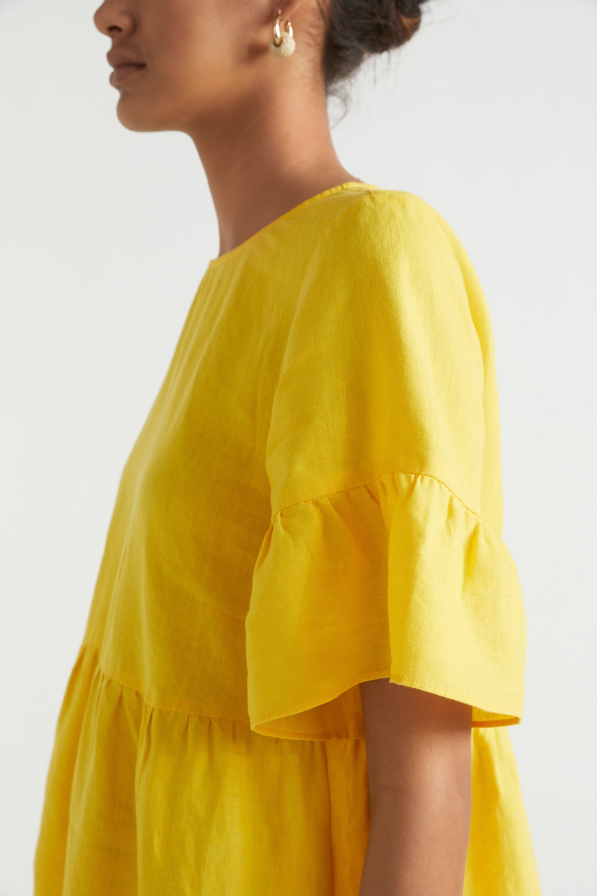 Core Linen Mini Dress