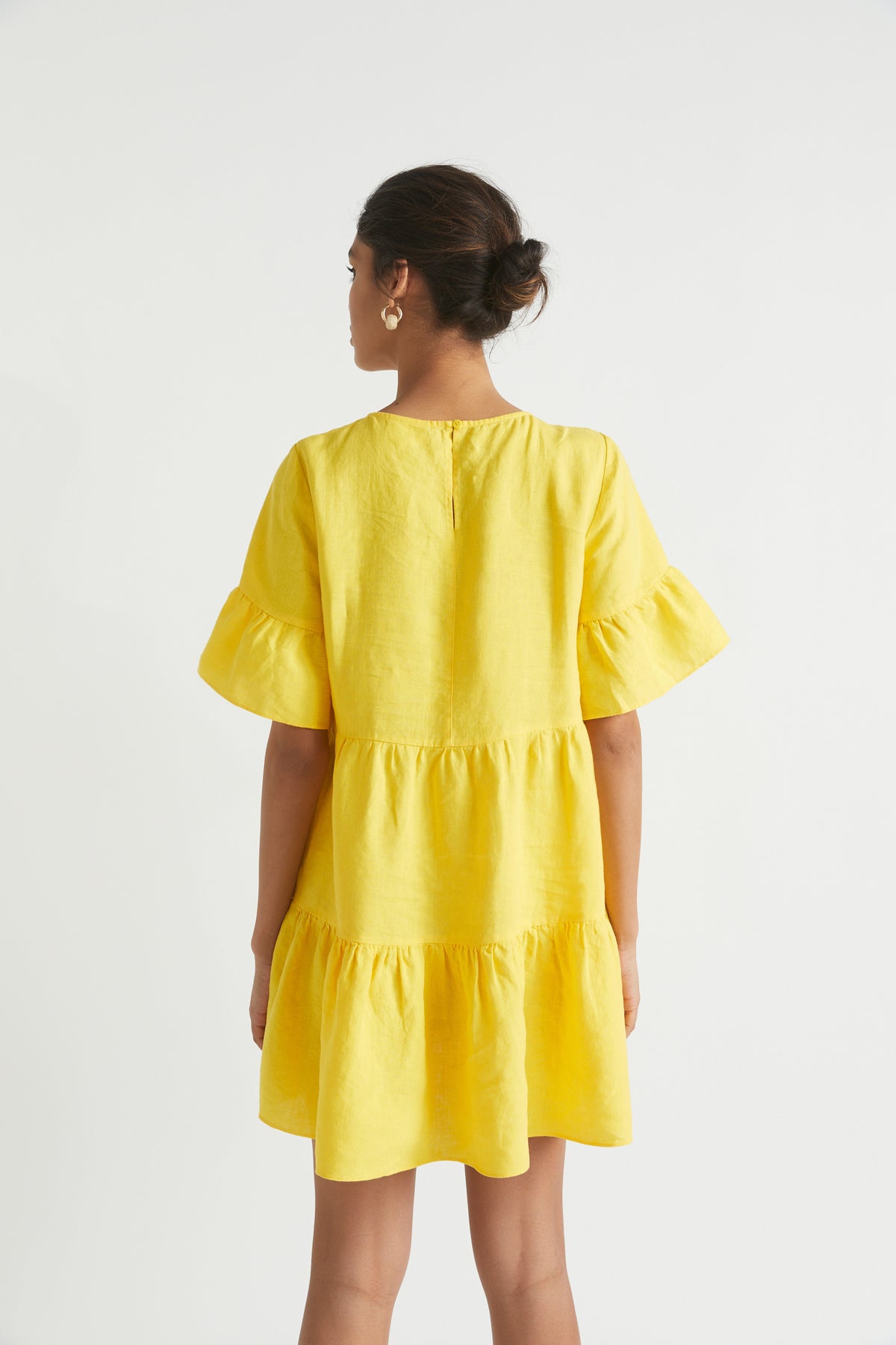 Core Linen Mini Dress