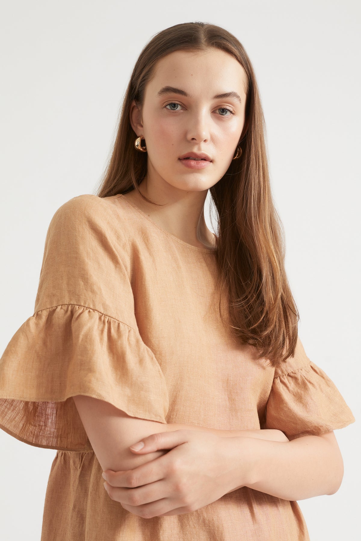 Core Linen Mini Dress