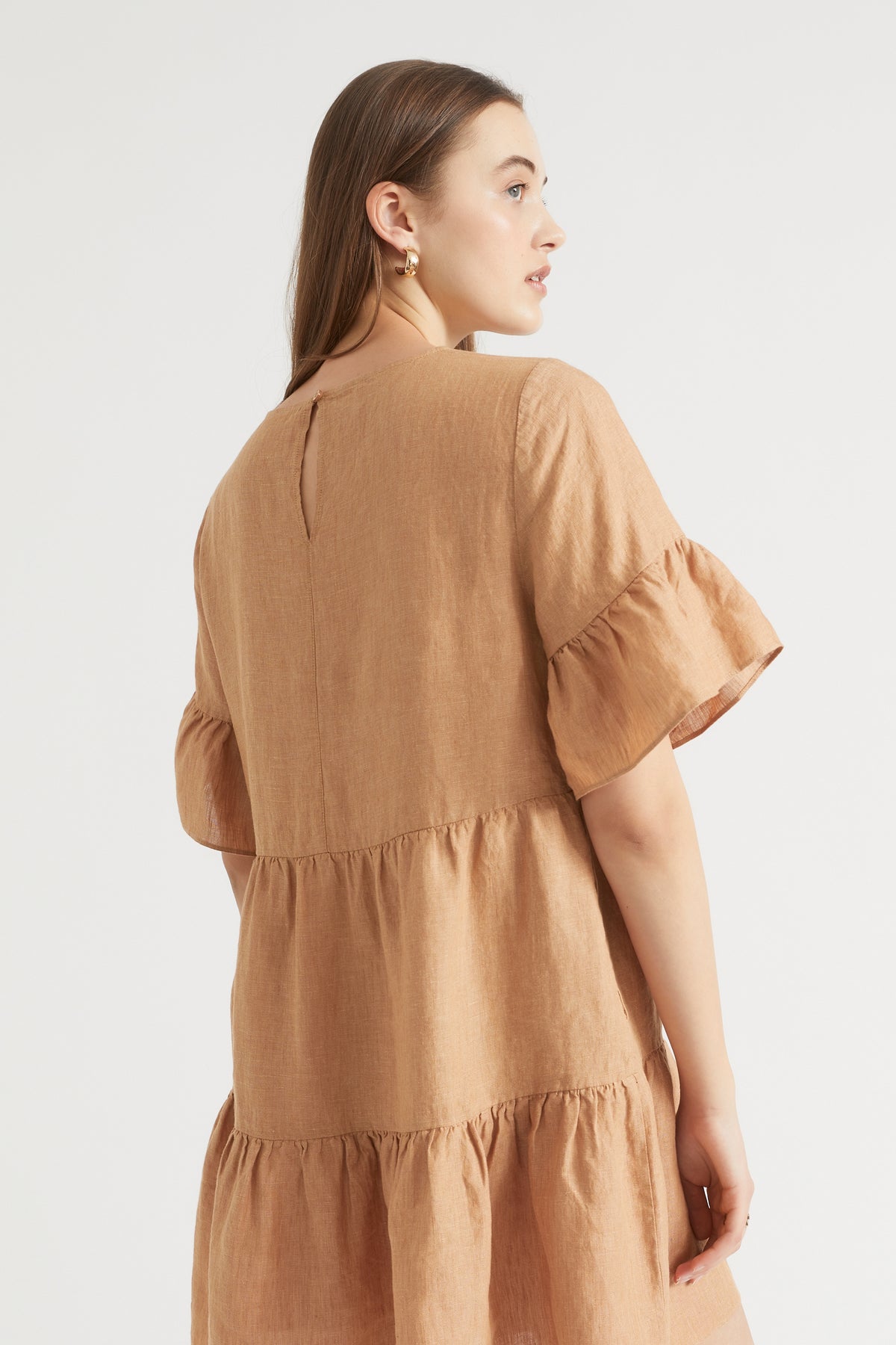 Core Linen Mini Dress