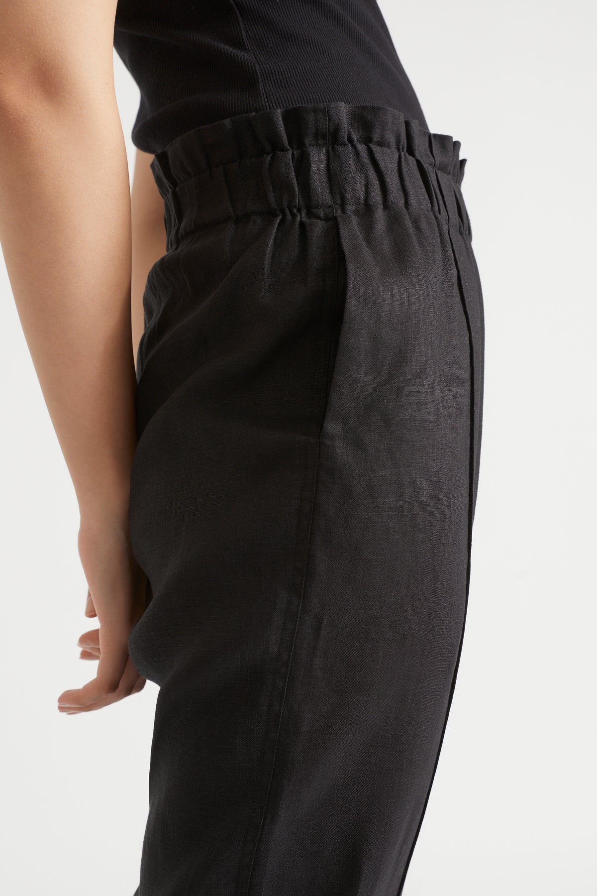 Core Linen Paperbag Pant