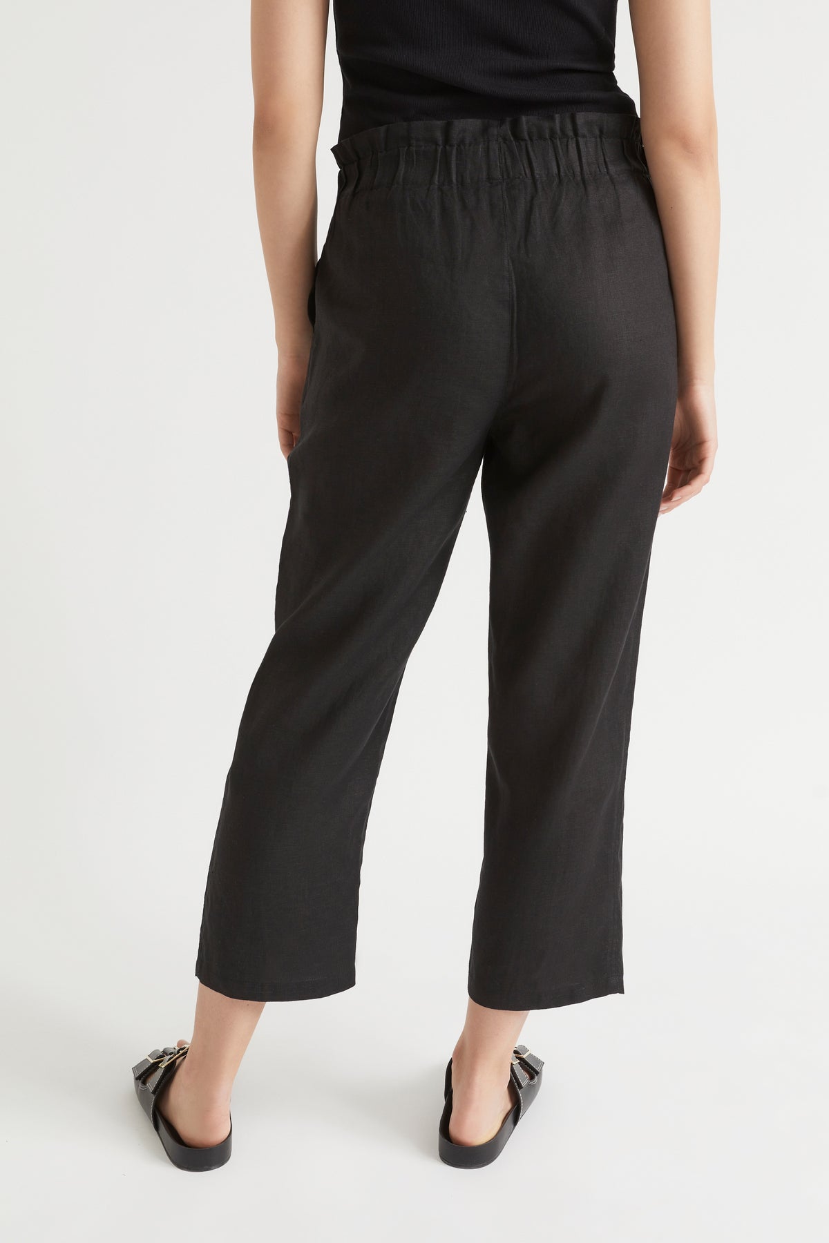 Core Linen Paperbag Pant
