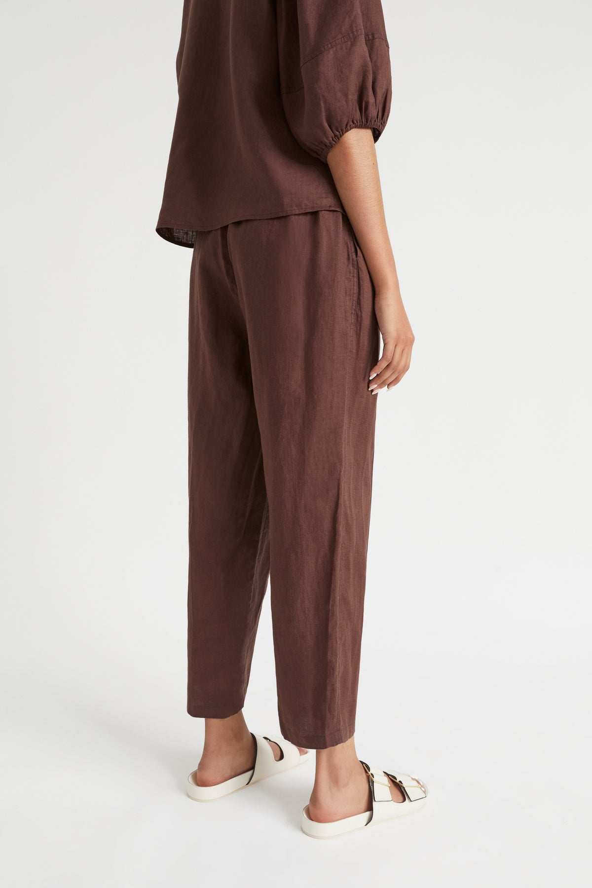 Core Linen Paperbag Pant