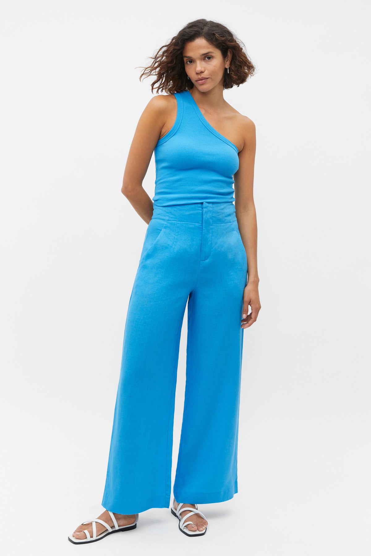 Core Linen Waisted Pant