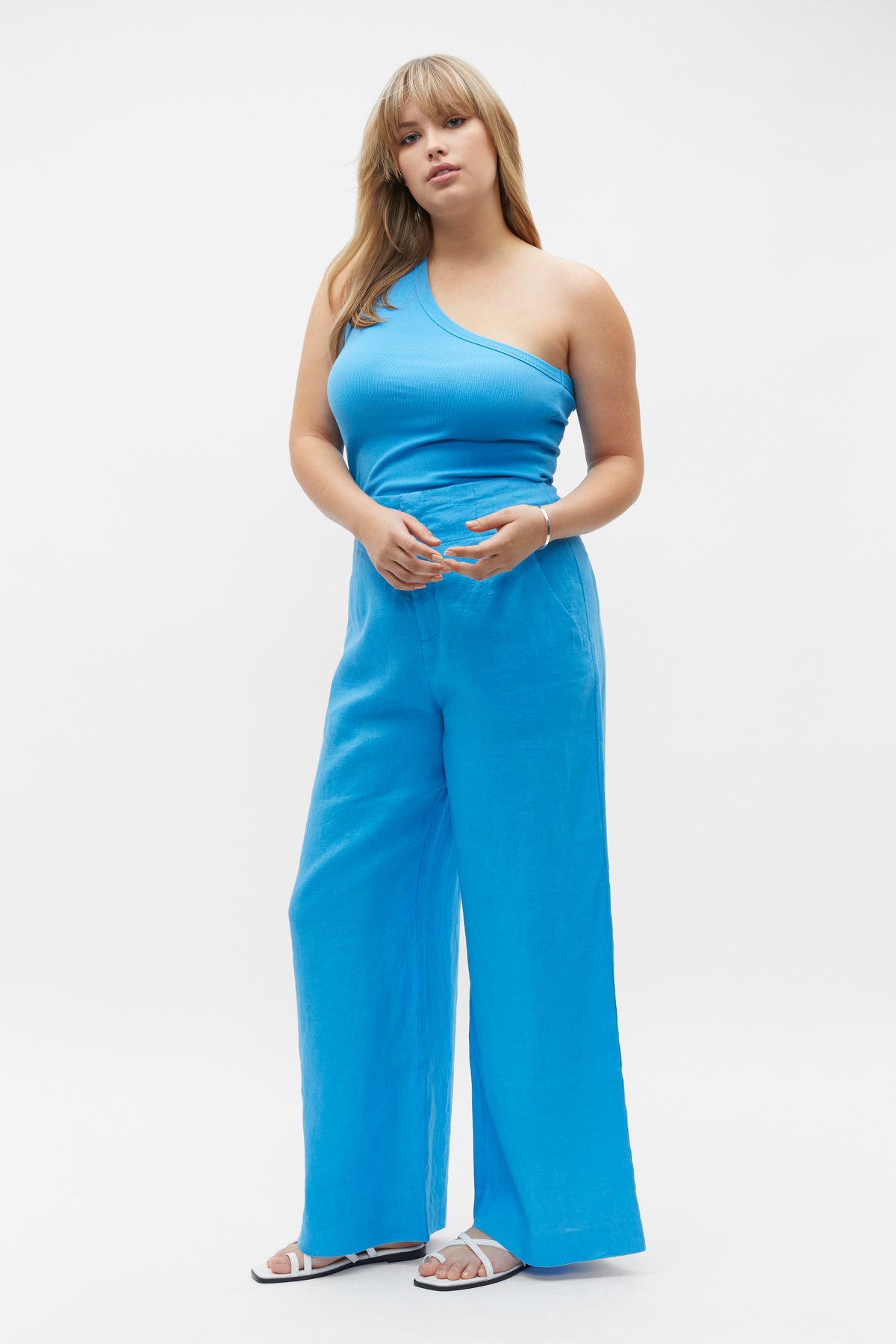 Core Linen Waisted Pant