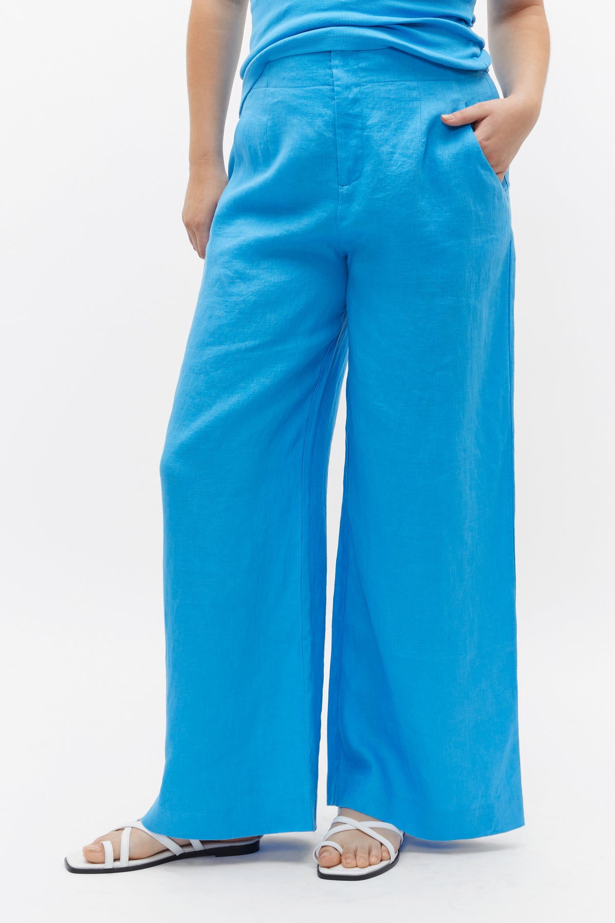 Core Linen Waisted Pant