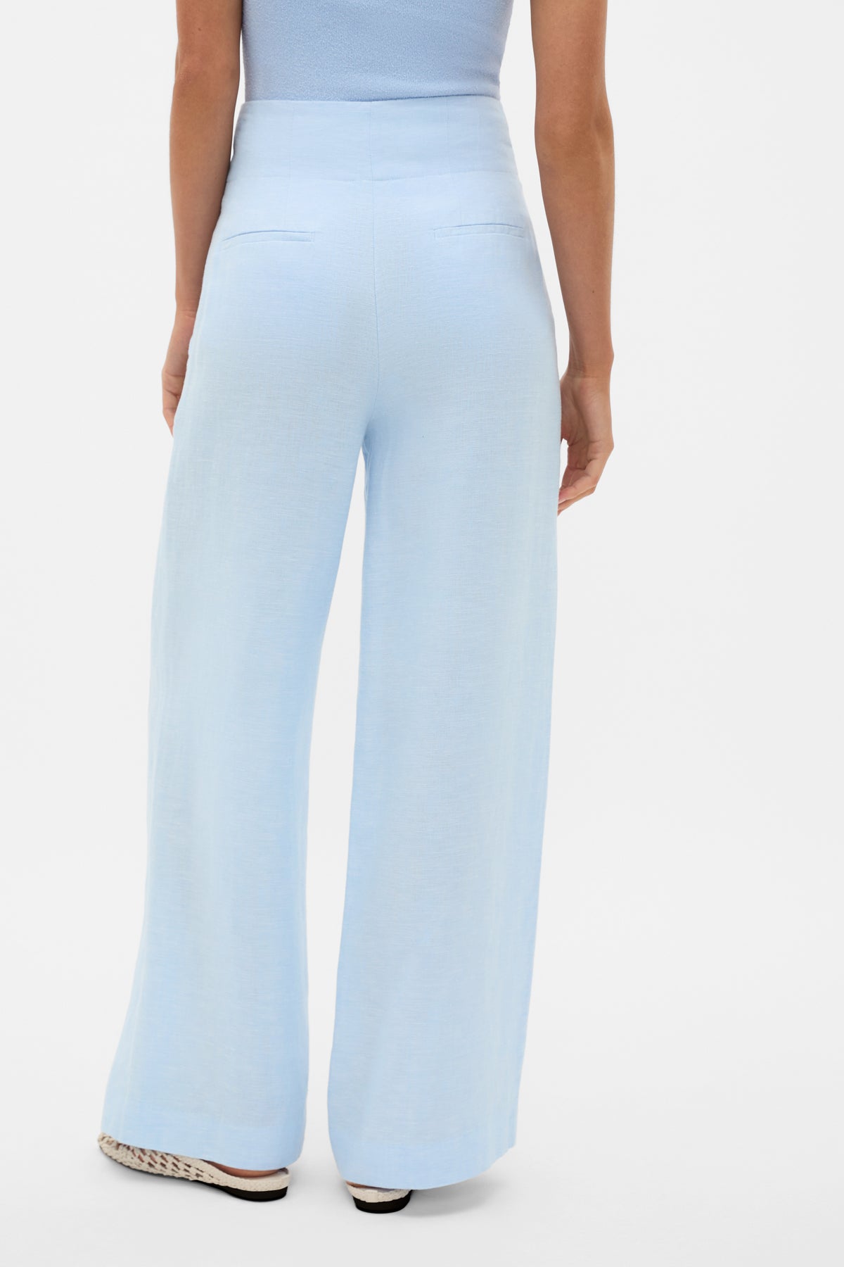 Core Linen Waisted Pant