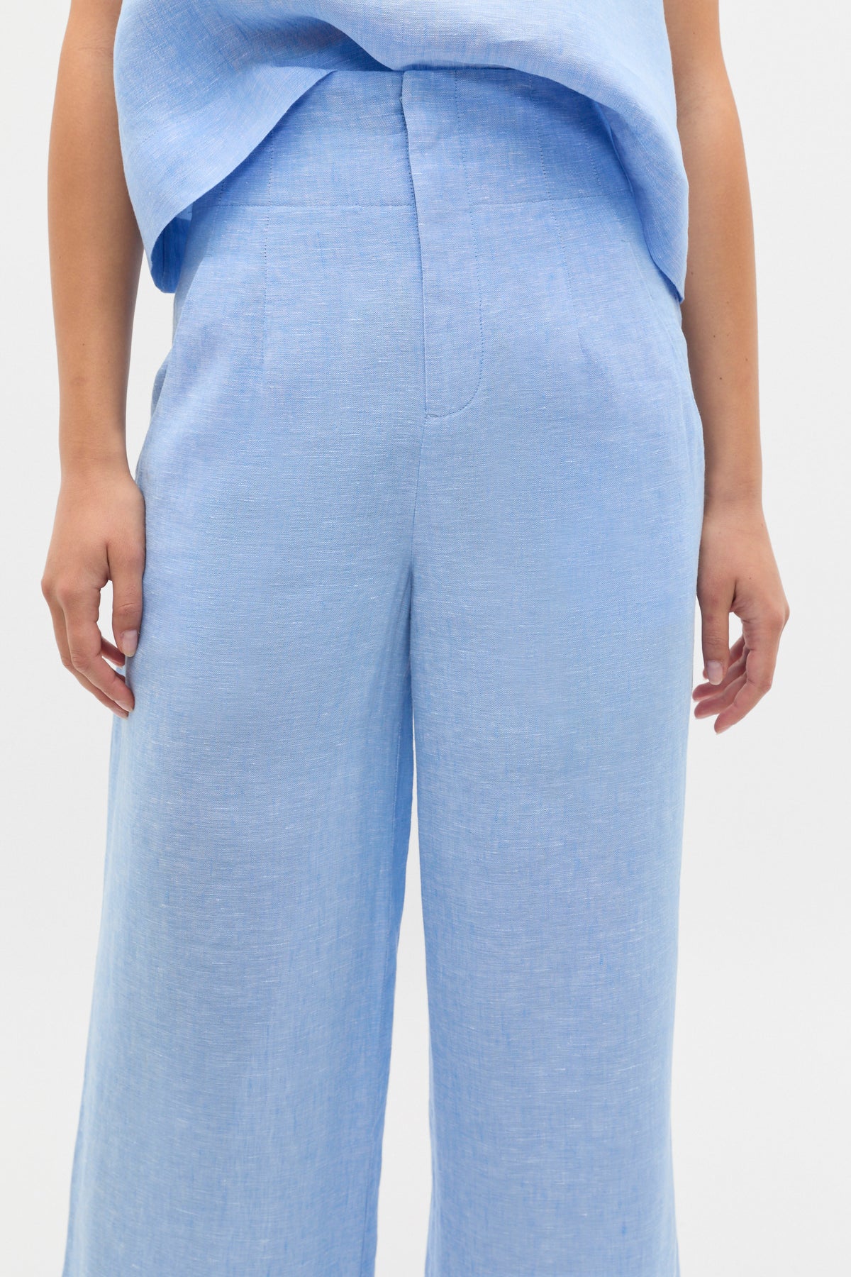 Core Linen Waisted Pant