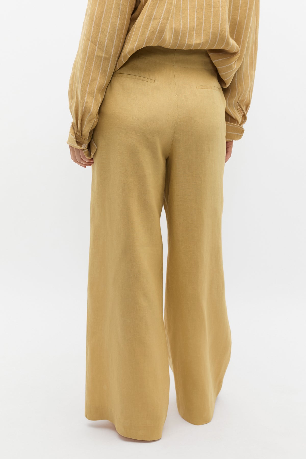 Core Linen Waisted Pant