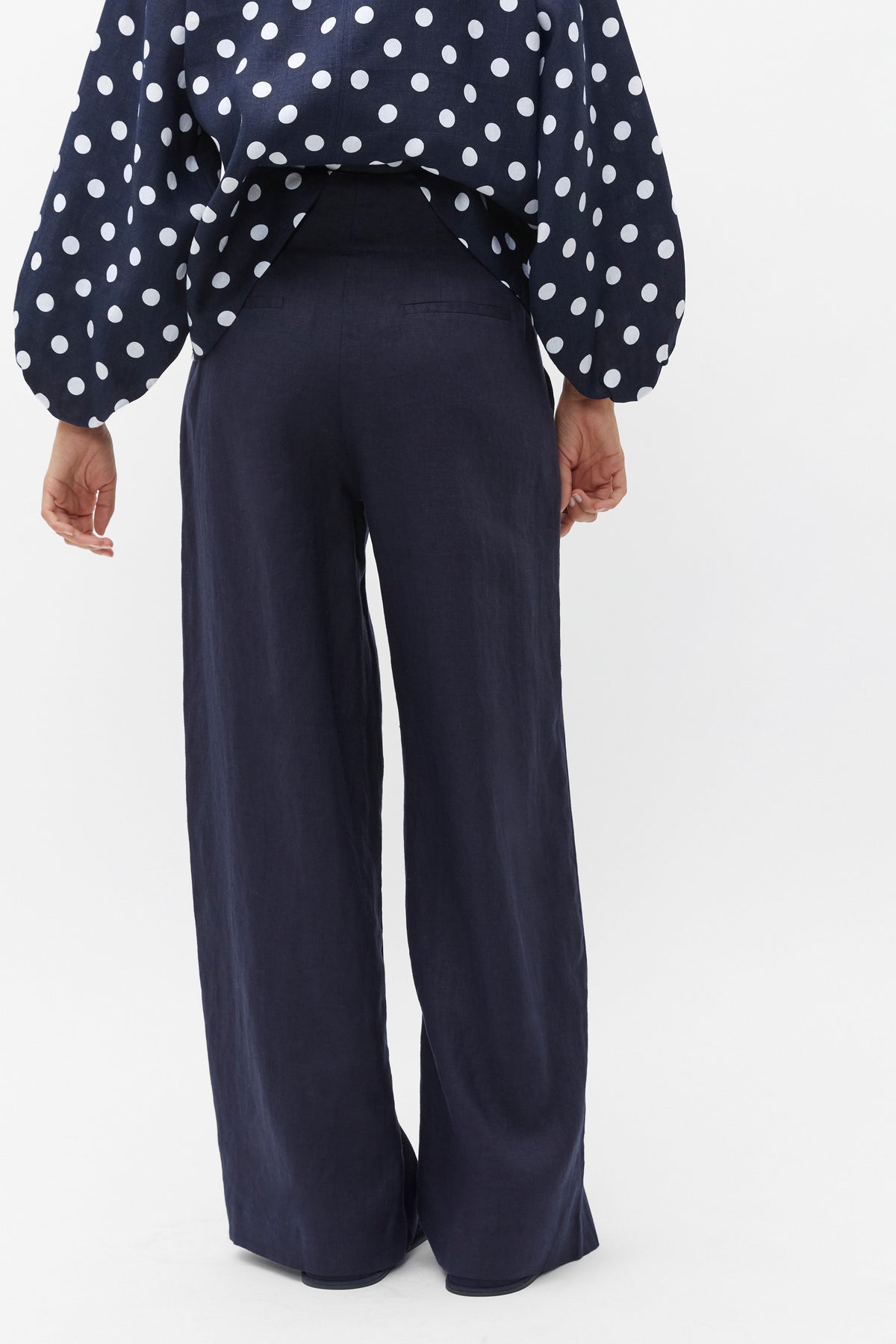 Core Linen Waisted Pant