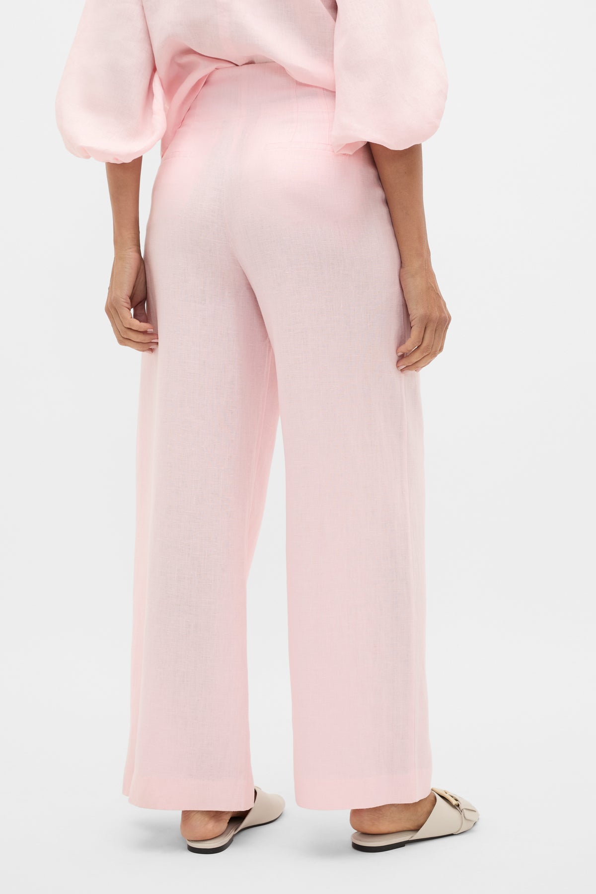 Core Linen Waisted Pant