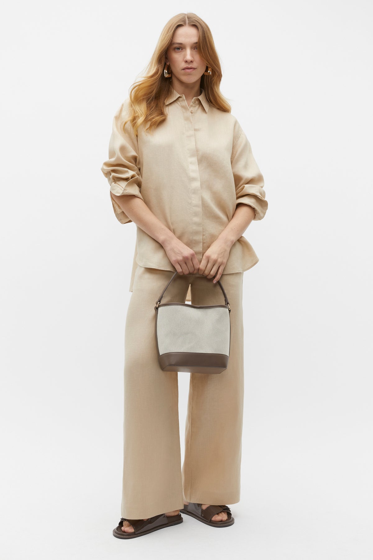 Core Linen Waisted Pant