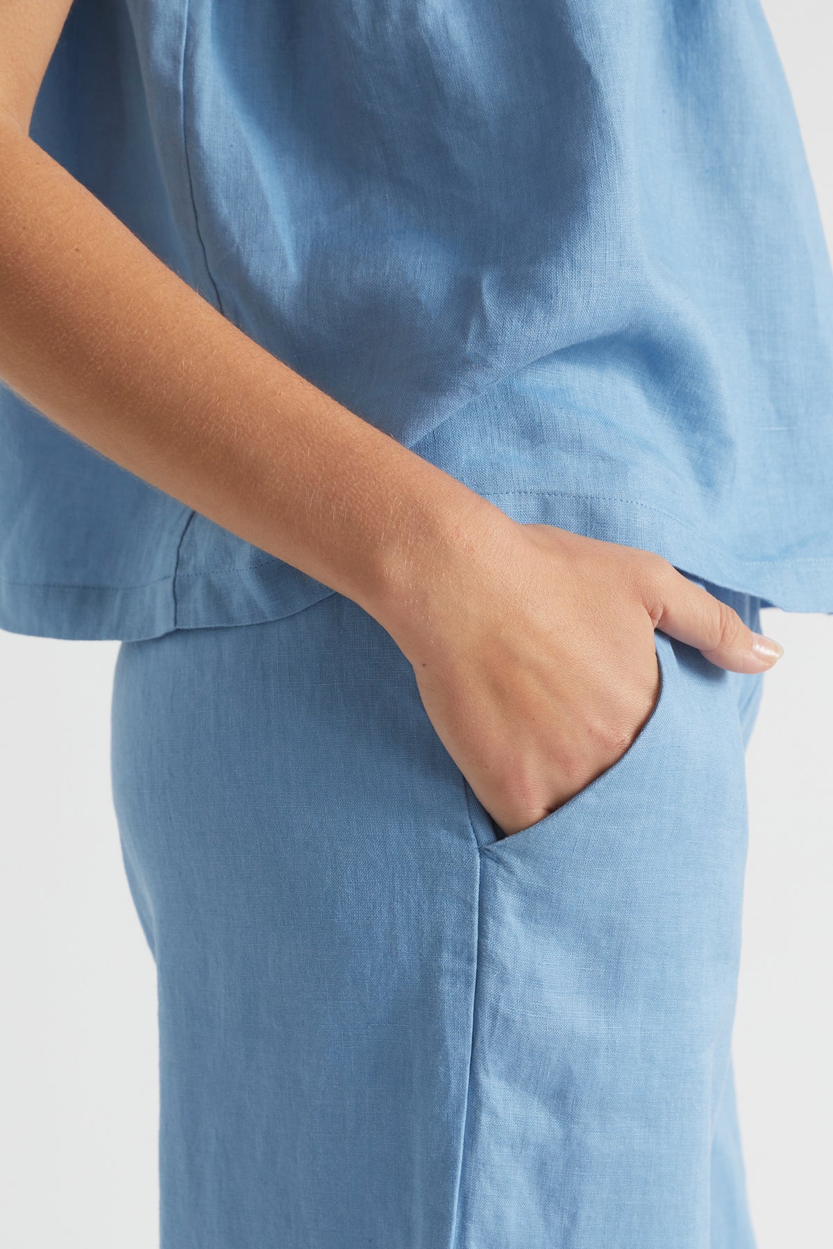 Core Linen Waisted Pant