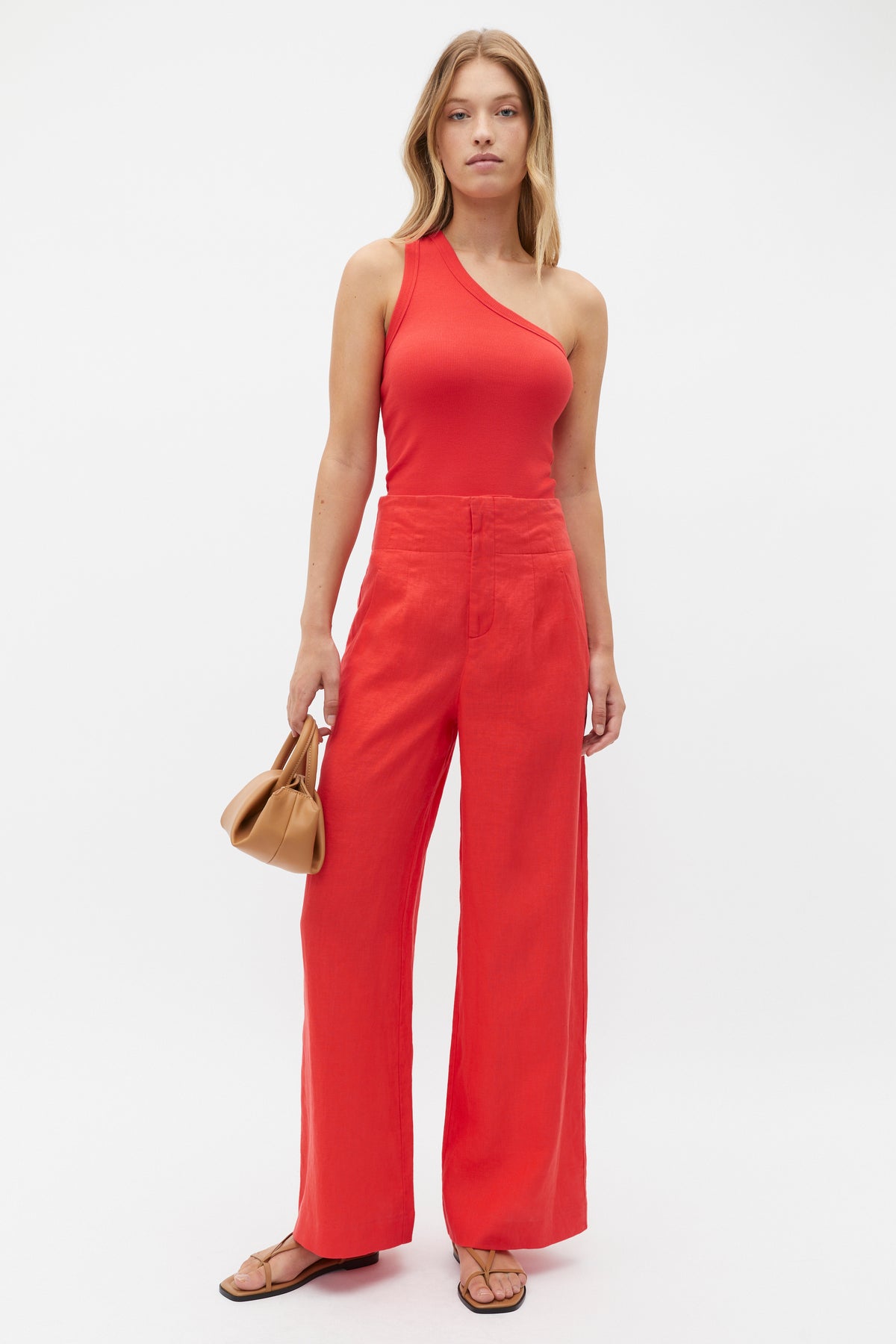 Core Linen Waisted Pant