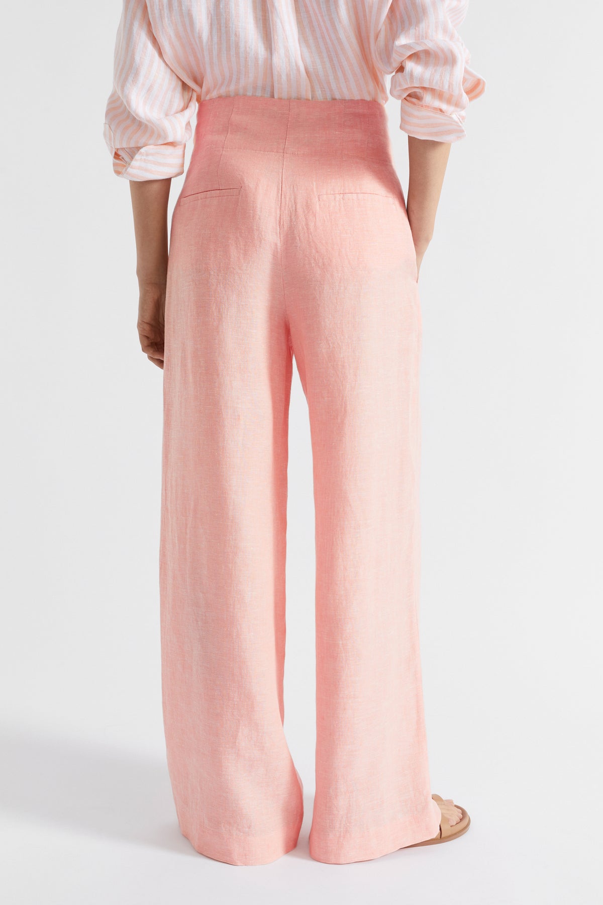 Core Linen Waisted Pant