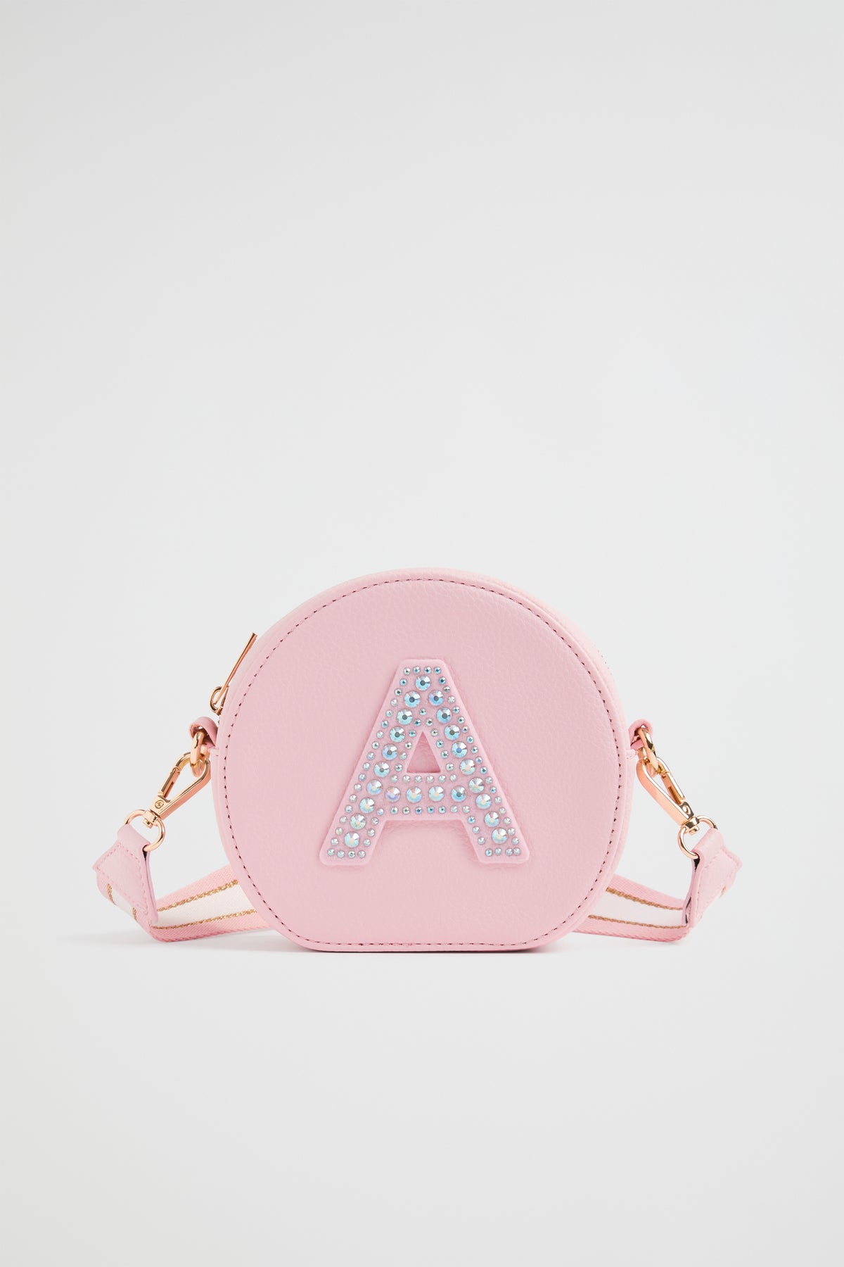 Circle Jewel Initial Bag