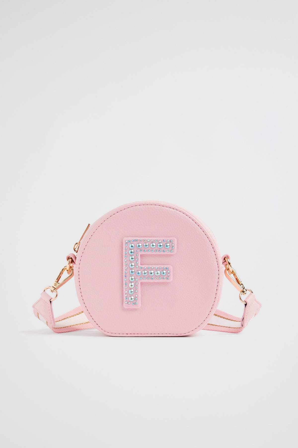 Circle Jewel Initial Bag