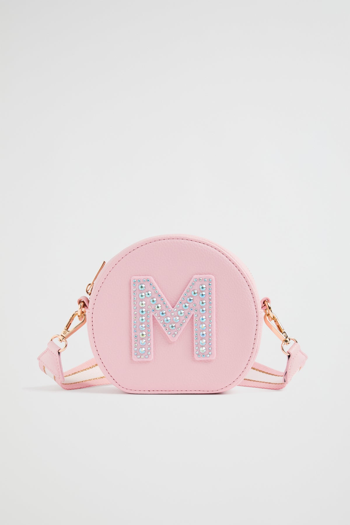 Circle Jewel Initial Bag